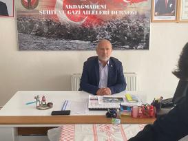ŞEHİT AİLELERİ VE GAZİLER DERNEĞİ BAŞKANI BABACAN GÜVEN TAZELEDİ