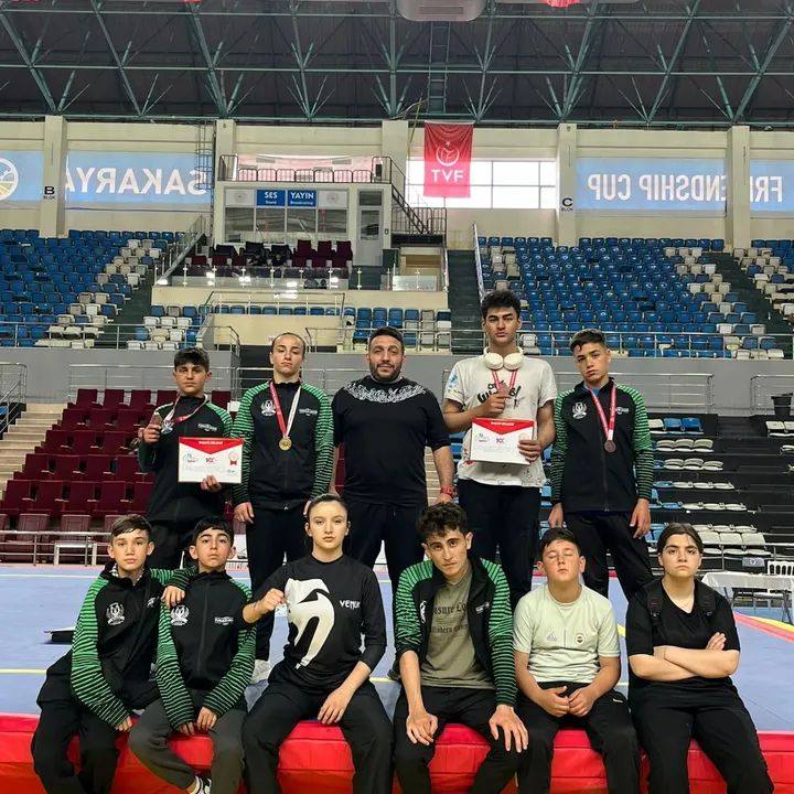OKULLAR ARASI  WUSHU TÜRKİYE ŞAMPİYONASINDA AKDAĞMADENİ