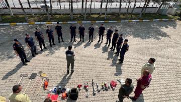 JANDARMA’YA ORMAN YANGINI EĞİTİMİ 