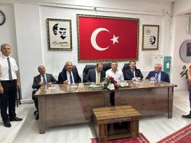 AKGÜL’DEN, MUHTARLAR DERNEĞİNE ZİYARET
