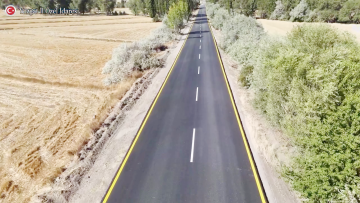 KÖYLERE SICAK ASFALT!