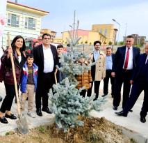 FİDANLAR TOPRAKLA BULUŞTU