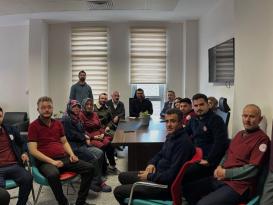 AKDAĞMADENİ DEVLET HASTANESİNDE DEĞERLENDİRME TOPLANTISI