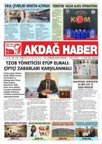AKDAĞ HABER GAZETESİ 15 OCAK 2026 PERŞEMBE