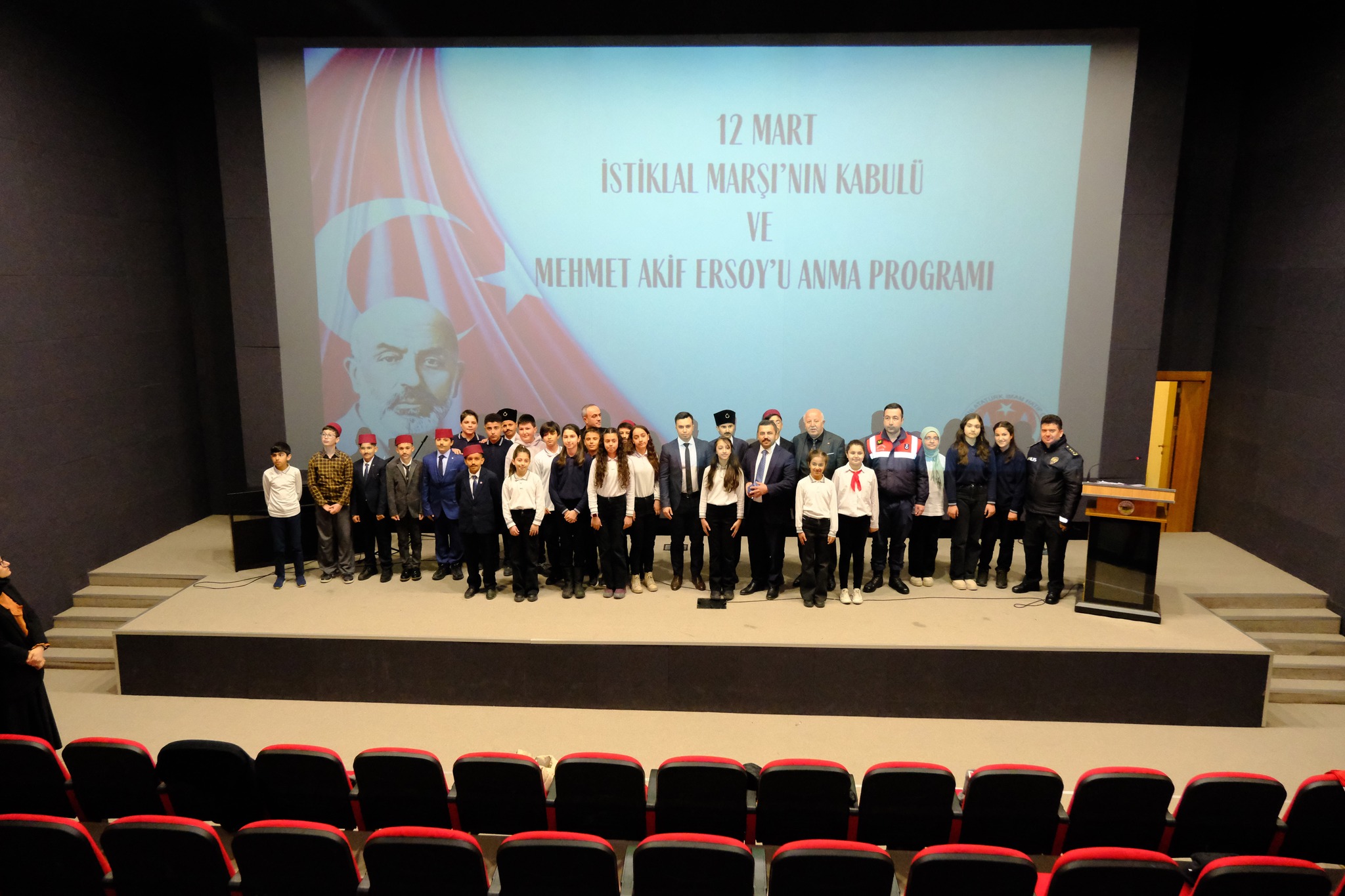 12 MART İSTİKLAL MARŞI’MIZIN KABULÜ VE MİLLİ ŞAİRİMİZ MEHMET AKİF ERSOY ANILDI