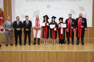 AKDAĞMADENİ MYO MEZUNLARINI GÖRKEMLİ BİR TÖRENLE UĞURLADI