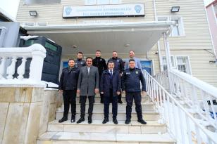 YALÇIN’DAN İLÇE EMNİYET MÜDÜRLÜĞÜNE ZİYARET
