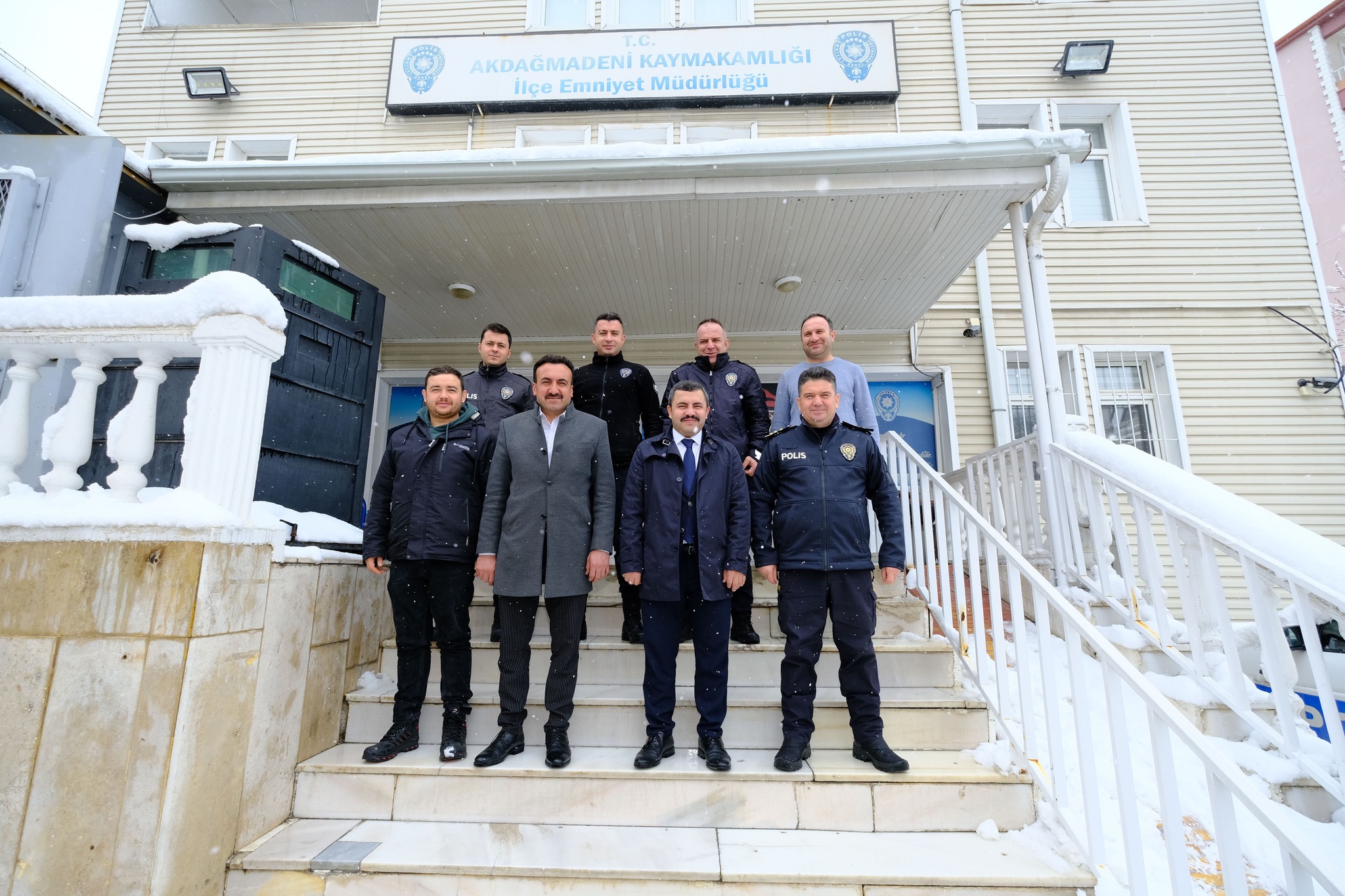 YALÇIN’DAN İLÇE EMNİYET MÜDÜRLÜĞÜNE ZİYARET