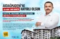 BAŞKAN 125 ADET TOKİ KONUTU MÜJDESİNİ VERDİ