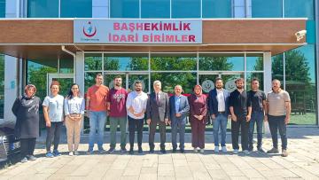 YENİ SAĞLIK MÜDÜRÜ, İLÇELERDE SAĞLIK KURUMLARINDA DENETİMLERE BAŞLADI