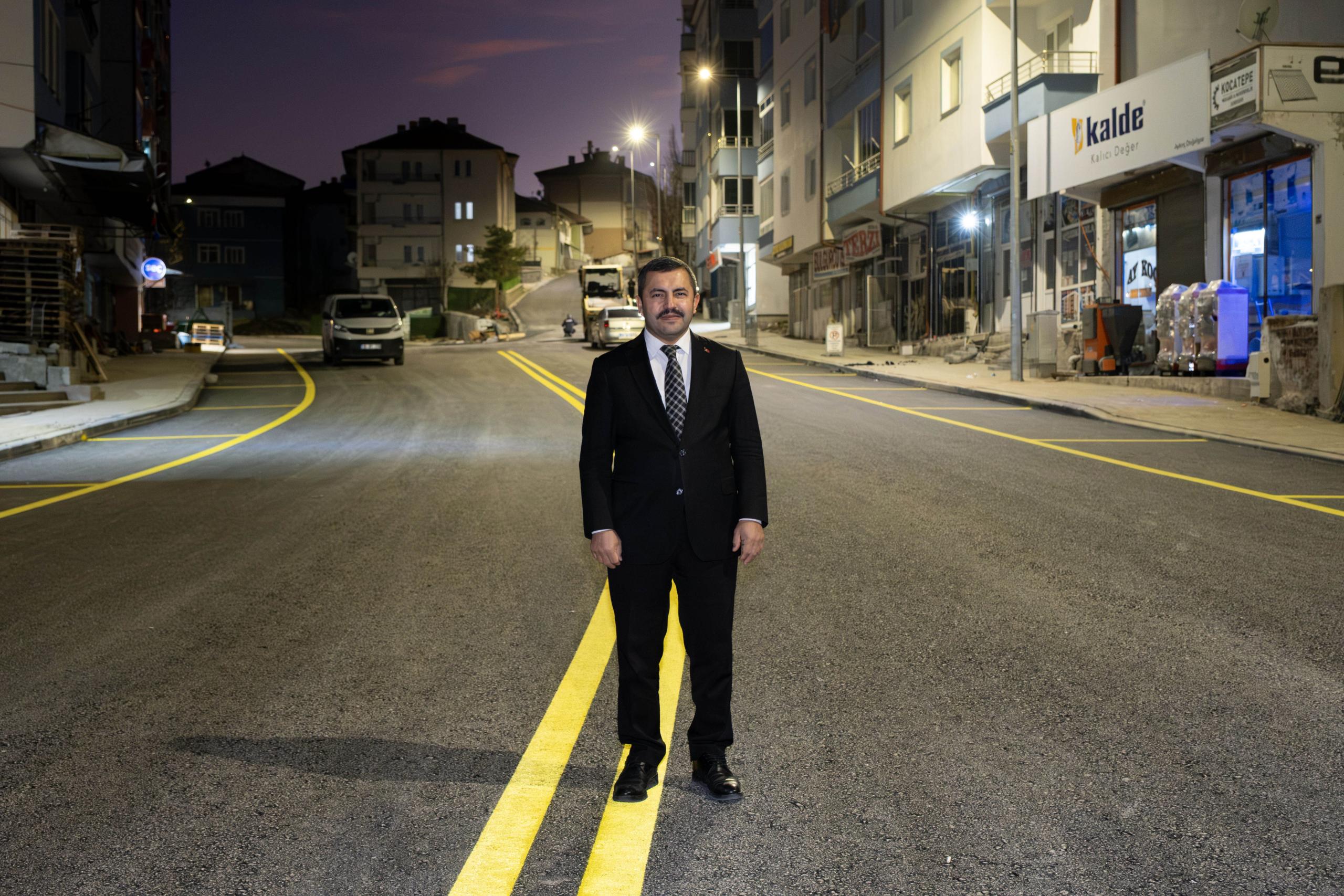 1071 MALAZGİRT CADDESİ YENİLENDİ