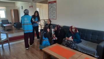 GENÇLERDEN BÜYÜKLERİNE VEFA ZİYARETİ!