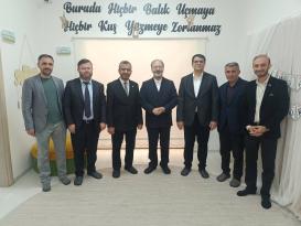 PROF. DR. ALİ ERBAŞ İLÇEMİZİ ZİYARET ETTİ!